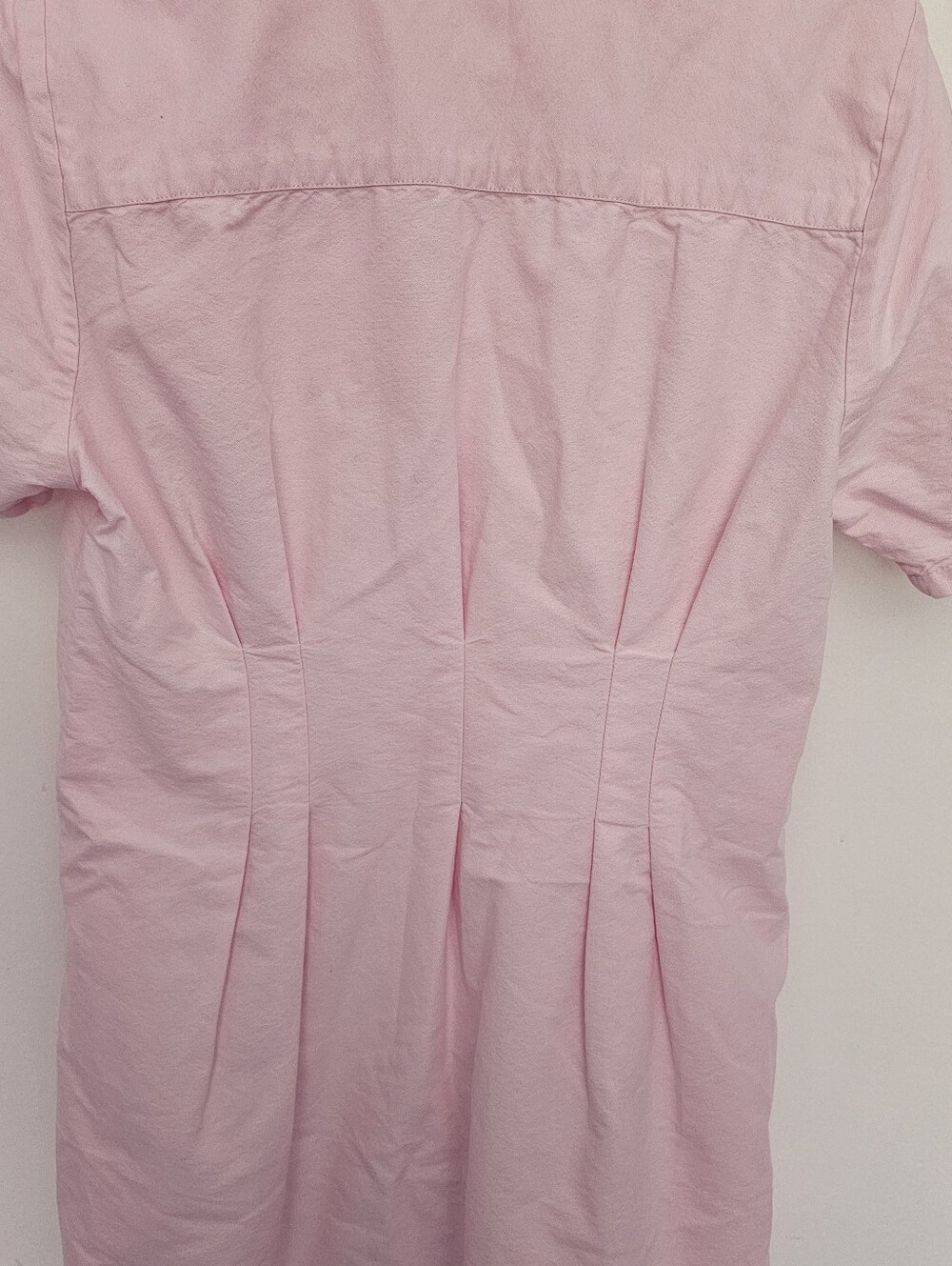 Simons Twik Pale Pink Casual Oxford shirt dress. Great summer dress. - Picture 8 of 11